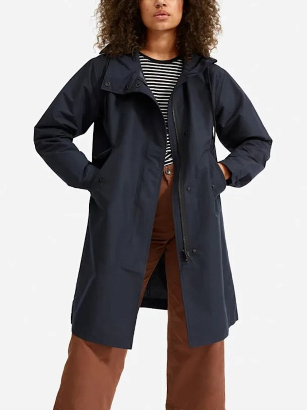 Everlane ReNew Anorak Windbreaker Raincoat XS